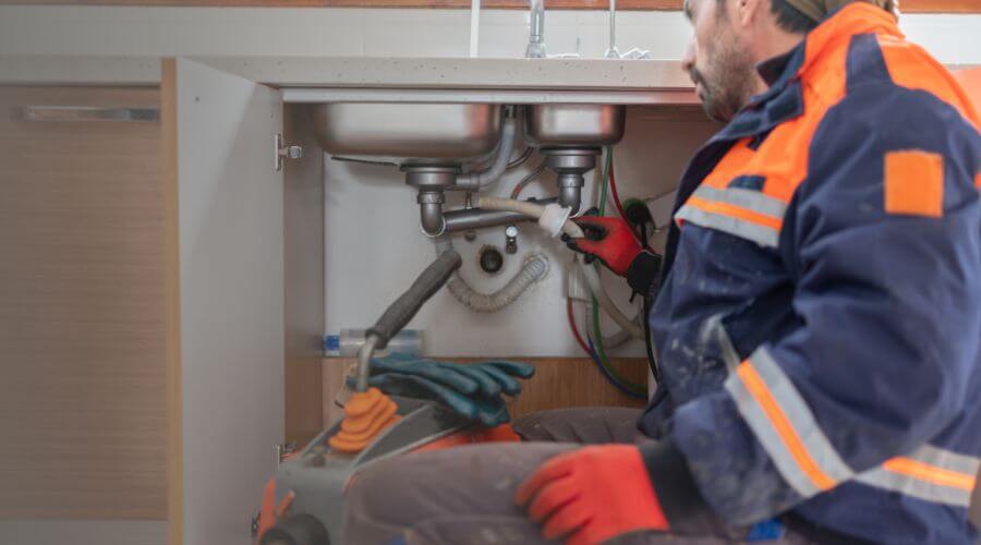 Professional slab leak plumber services in Corunna, IN